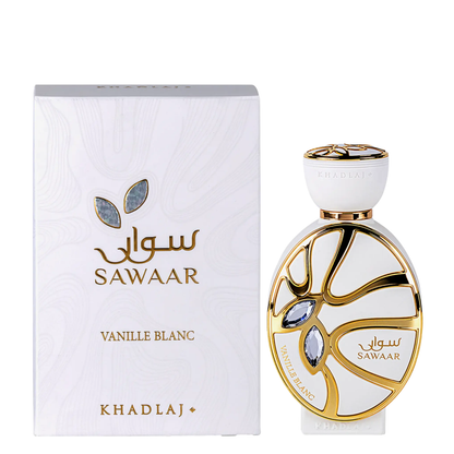 SAWAAR VANILLE BLANC Extrait de Parfum 100ml – Creamy Vanilla & Cashmere Elegance