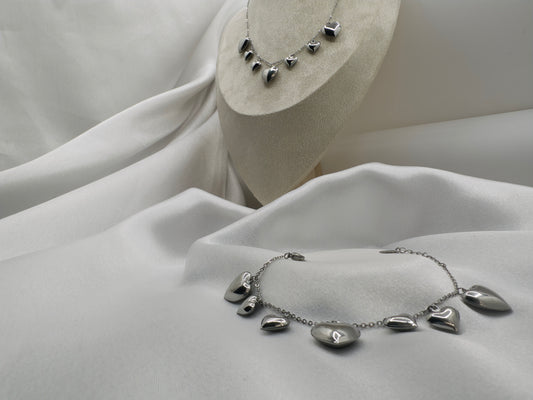 Chunky Multi-Heart Bracelet