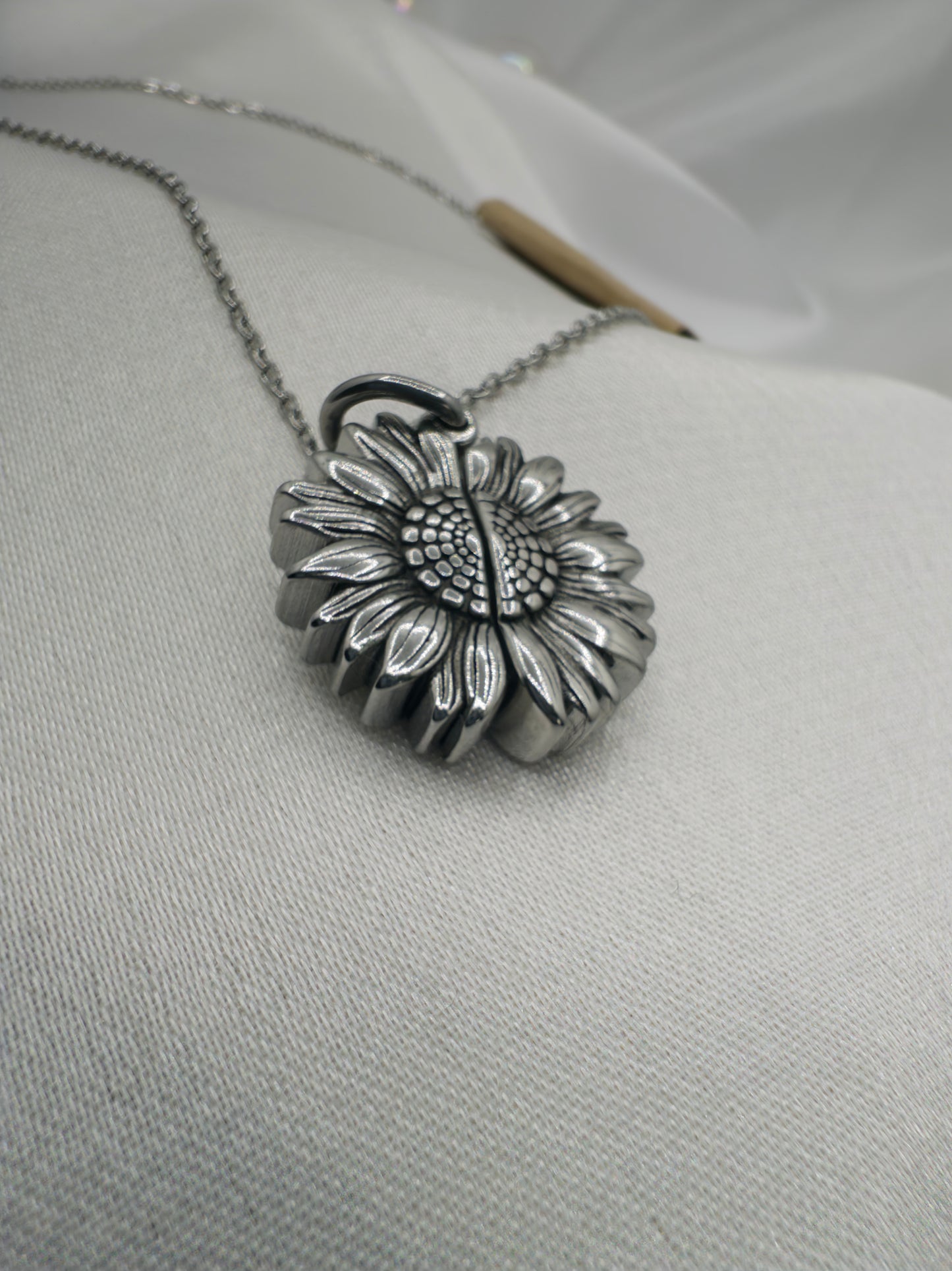 The "You Are My Sunshine" Sunflower Locket