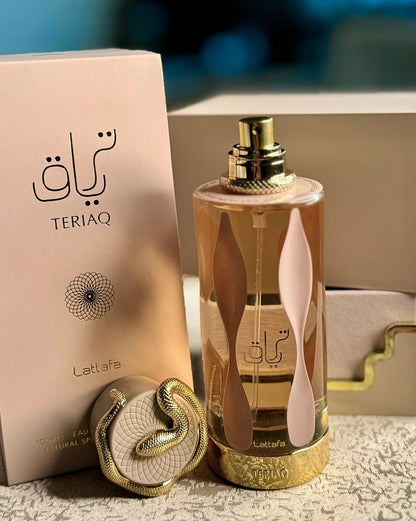 Teriaq Eau De Parfum 100ml by Quentin Bisch Lattafa Art of Shine