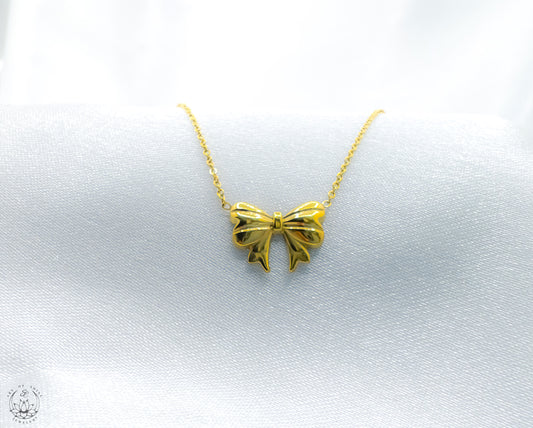 The Adeline Bow Necklace