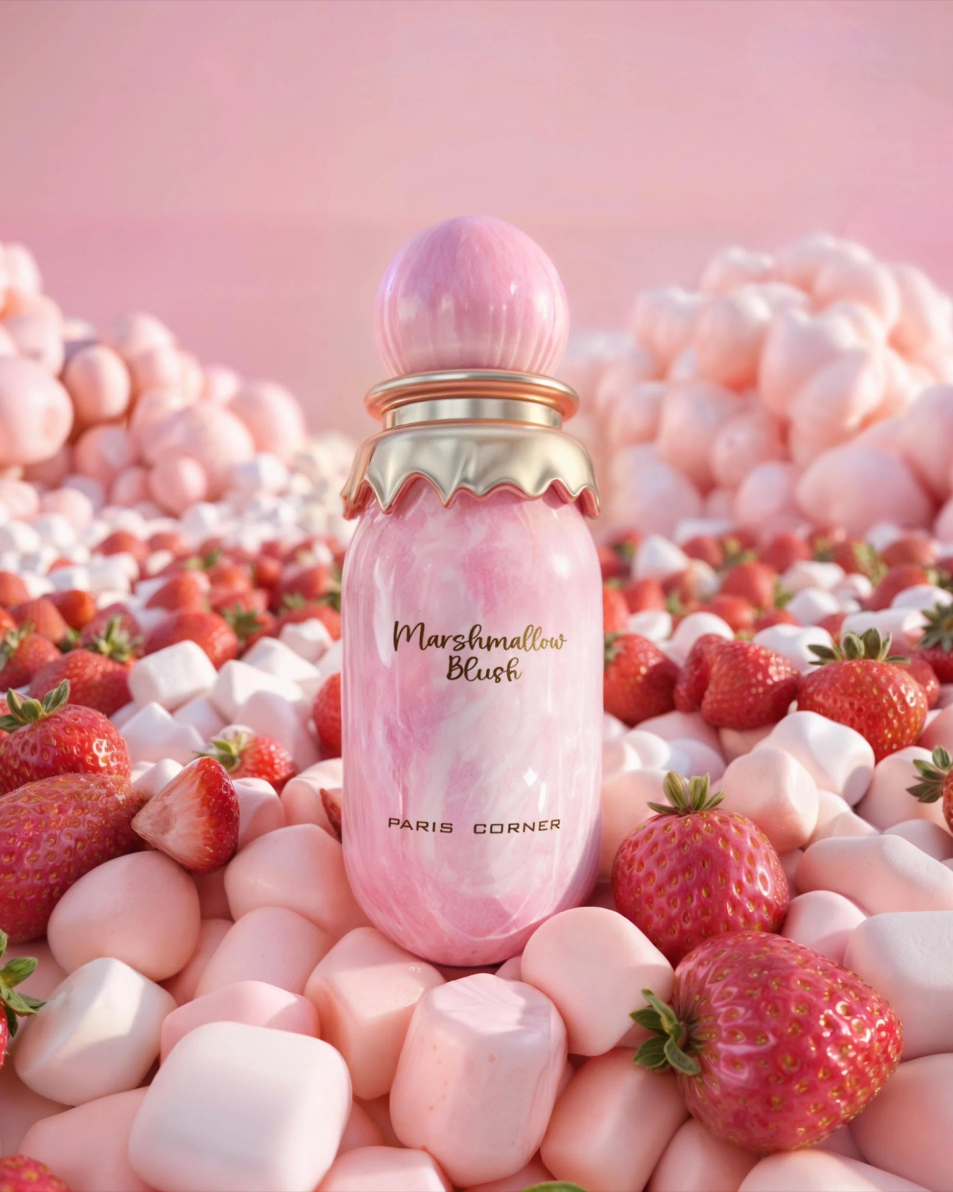 Paris Corner Marshmallow Blush Fragrance EDP Perfume Gourmand Sweet Scent 100ml Art of Shine