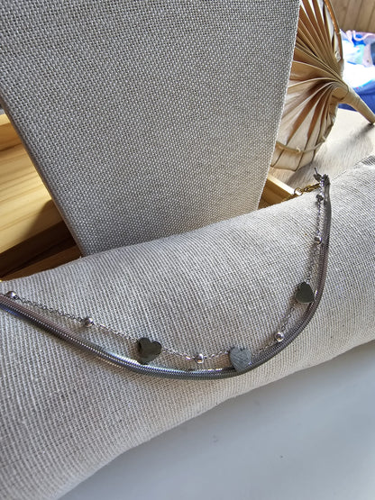 Destiny Gold And Silver Woman Necklace