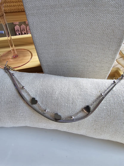 Destiny Gold And Silver Woman Necklace