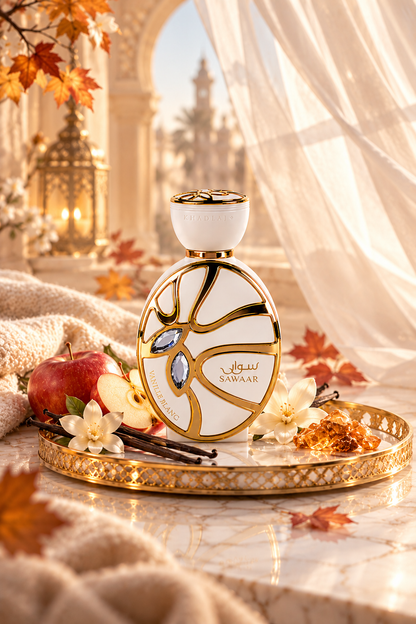 SAWAAR VANILLE BLANC Extrait de Parfum 100ml – Creamy Vanilla & Cashmere Elegance