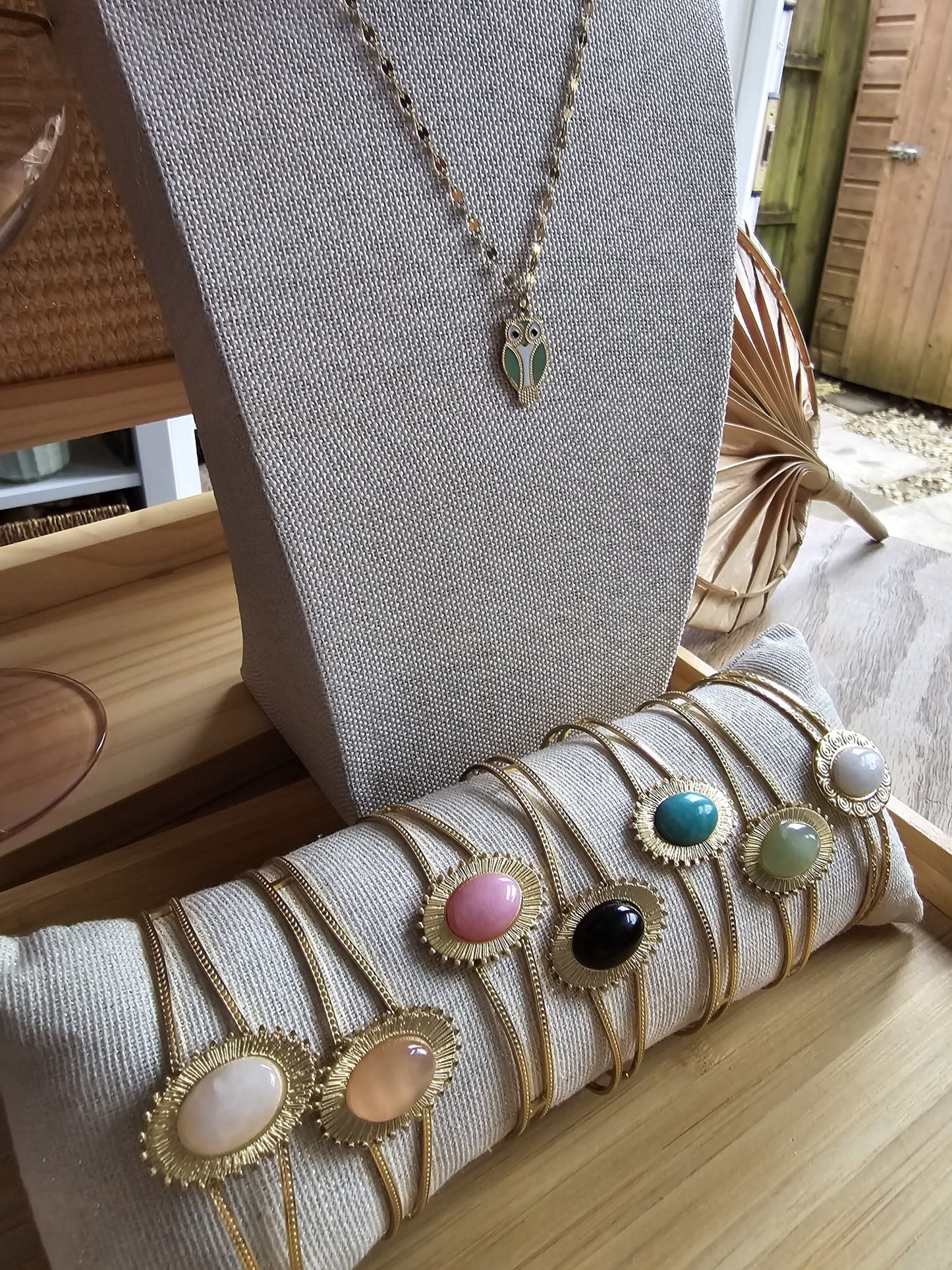 Gaia Gold Woman Necklace Art of Shine