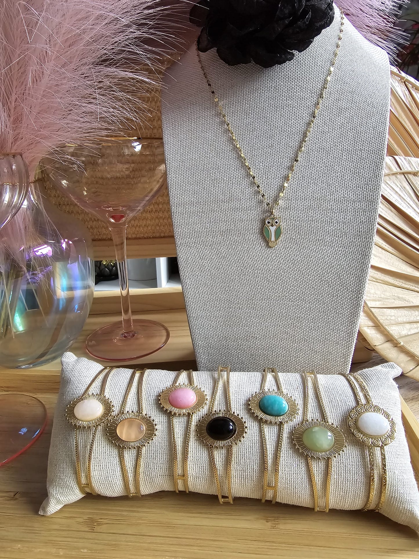 Gaia Gold Woman Necklace Art of Shine