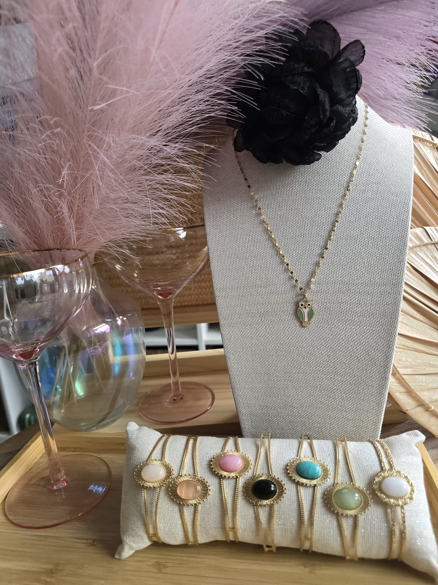 Gaia Gold Woman Necklace Art of Shine