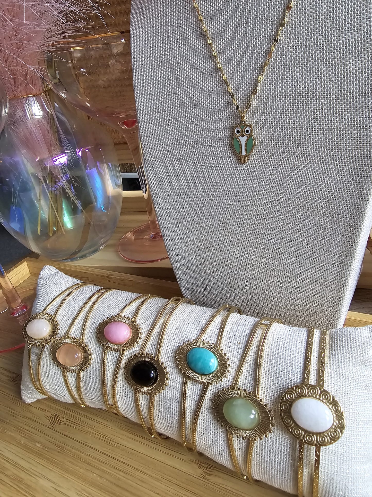 Gaia Gold Woman Necklace Art of Shine