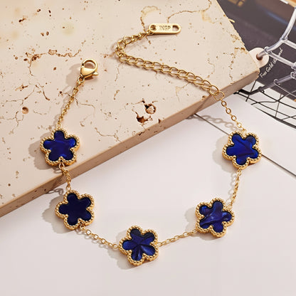 Fortune Five Clover Bracelet- Marble Edition Art of Shine