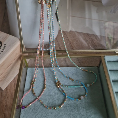 Golden Beads Necklace