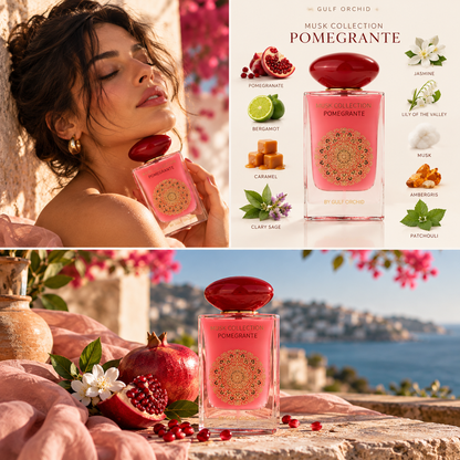 Gulf Orchid Musk Collection Pomegranate Eau de Parfum for woman 60 ml
