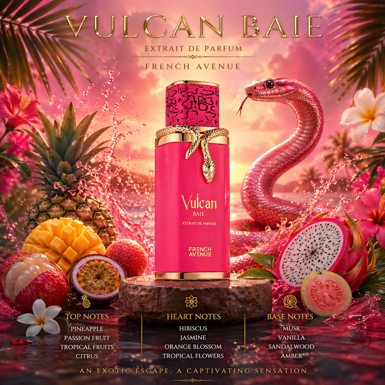 Vulcan Baie  by French Avenue – Eau De Parfum
