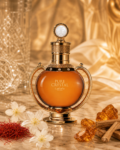 Pure Crystal Eau de Parfum 100ml – Radiant Amber Glow