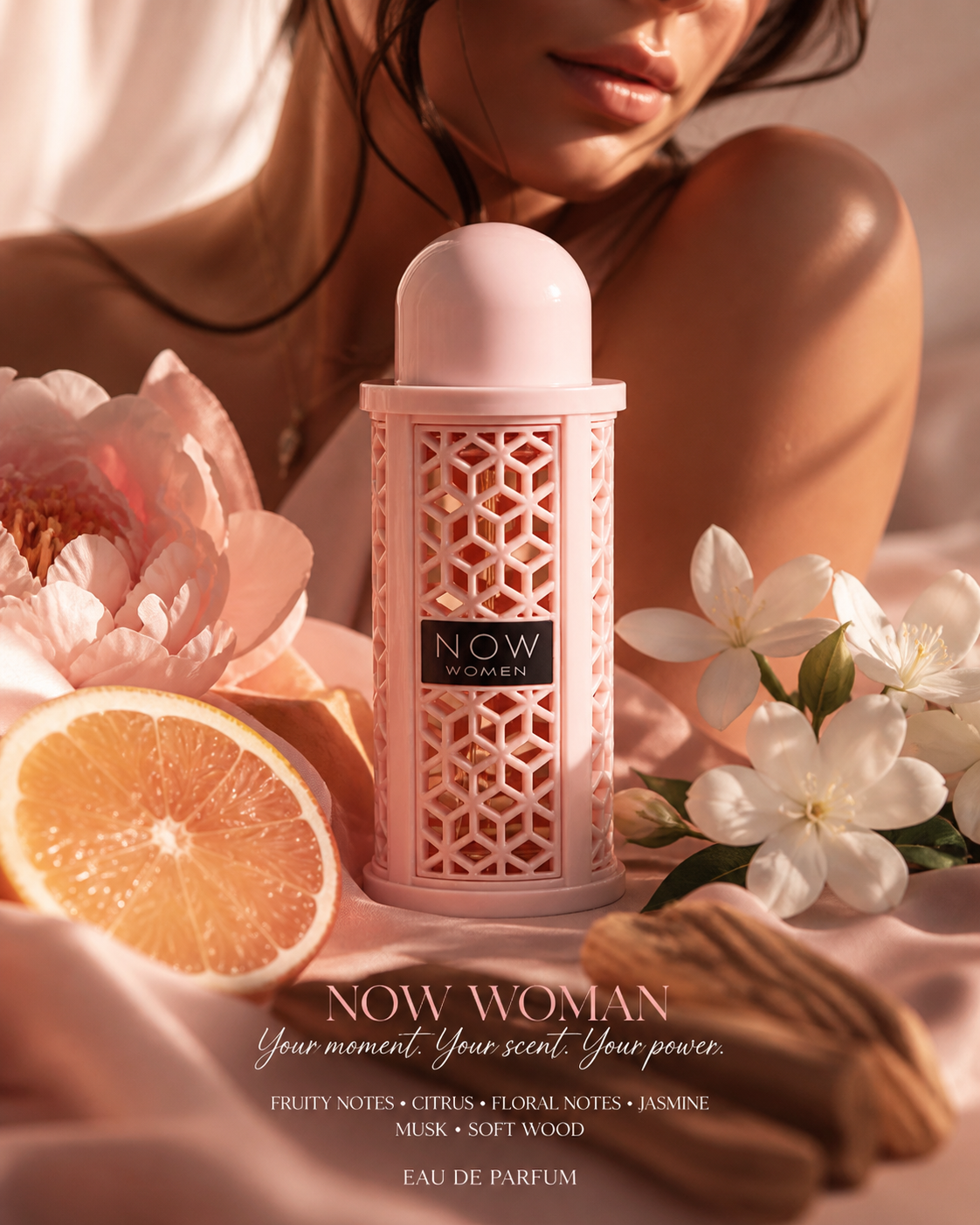 Now Woman Eau de Parfum 100ml – Modern Floral Sweet Glow