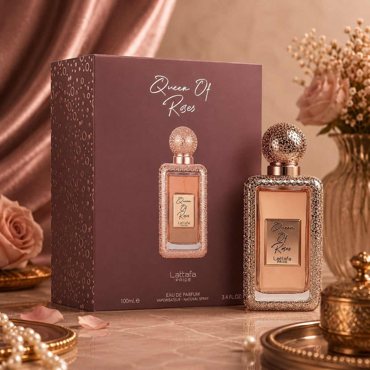 Queen of Roses Eau de Parfum 100ml – Lattafa Pride
