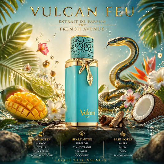 Vulcan Feu EDP Perfume By French Avenue 100ml