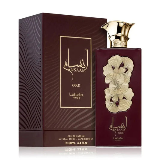 Ansaam Gold EDP -Eau De Parfum 100 ML (3.4 Oz) I By Lattafa Pride