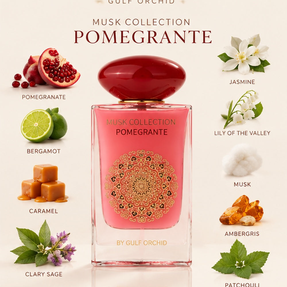 Gulf Orchid Musk Collection Pomegranate Eau de Parfum for woman 60 ml