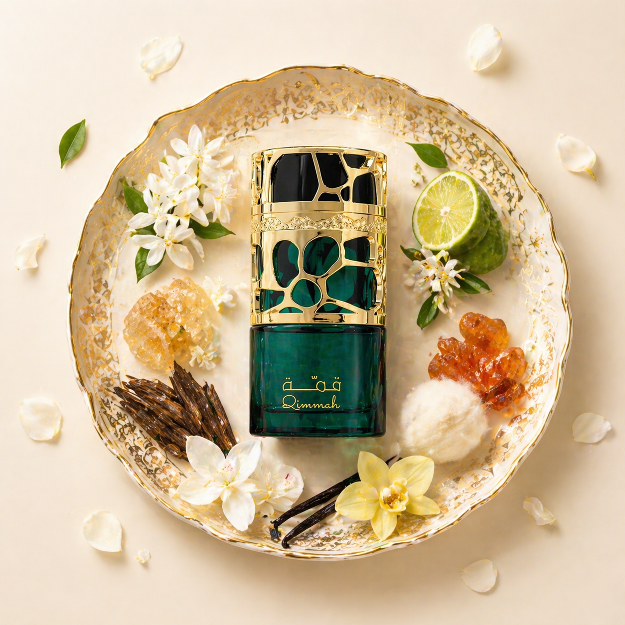 Qimmah Eau de Parfum 100ml – Elegant Floral Musky Luxury by Lattafa