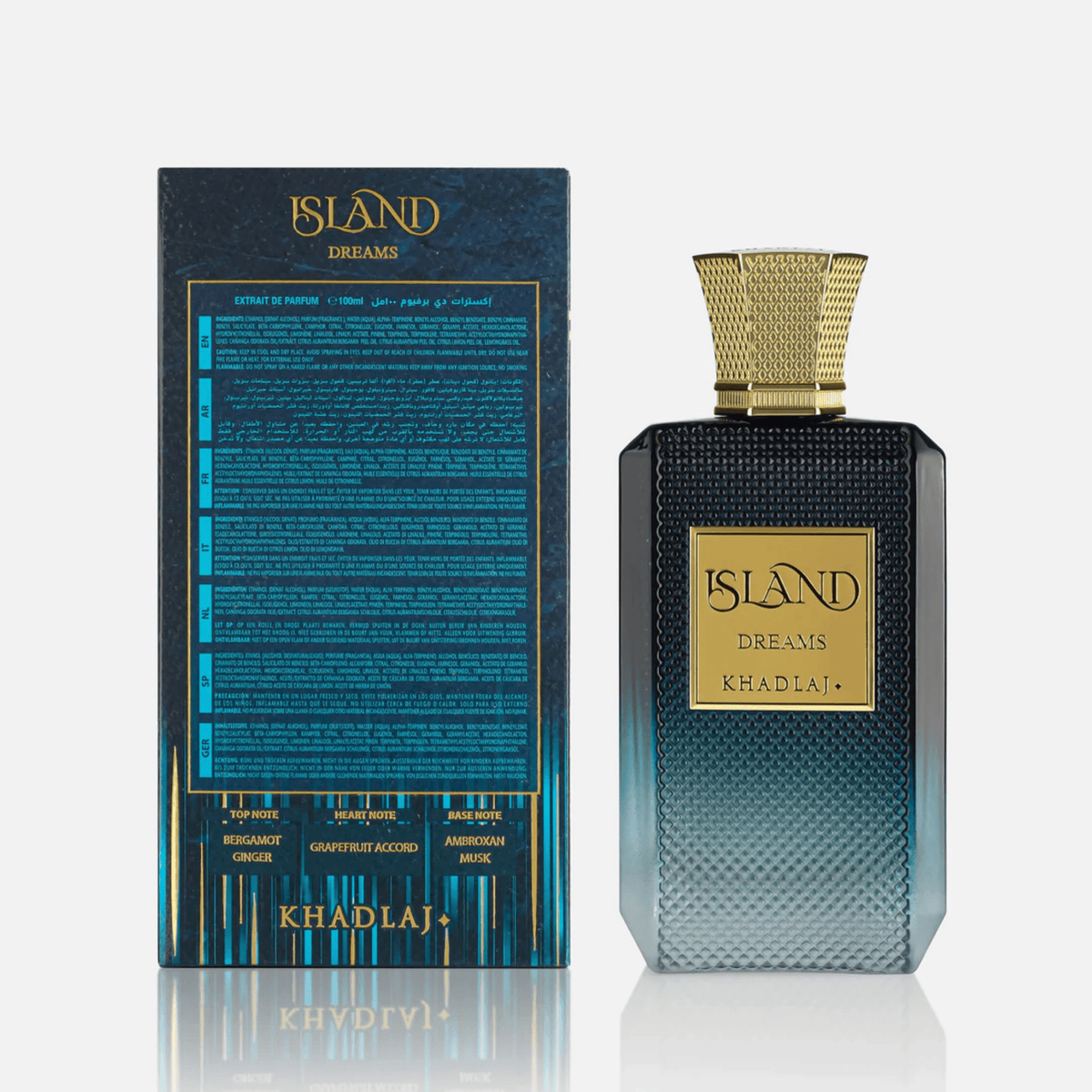 Island Dreams Extrait de Parfum 100ml - Khadlaj