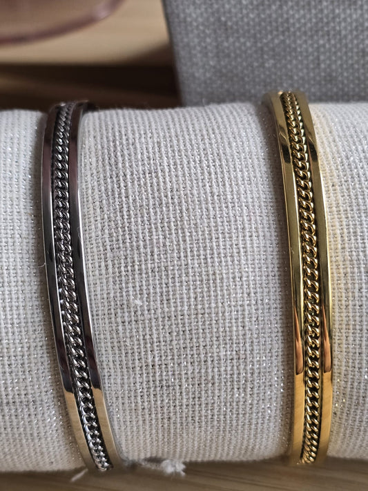Gucci Rock Gold And Silver Woman Bracelet