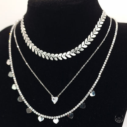 Diamond Heart Chain