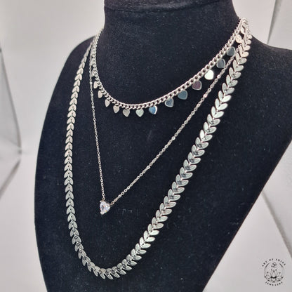 Diamond Heart Chain