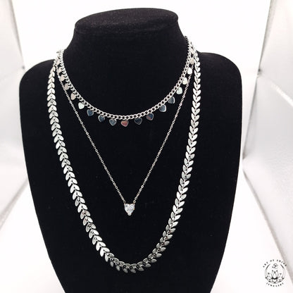 Diamond Heart Chain