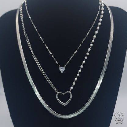 Diamond Heart Chain