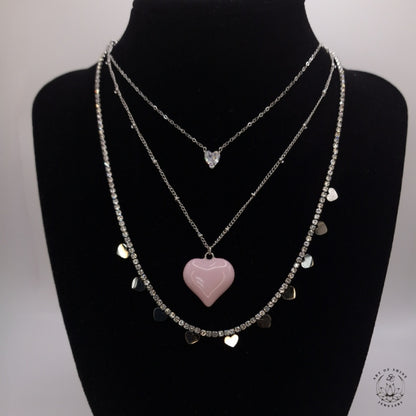 Diamond Heart Chain