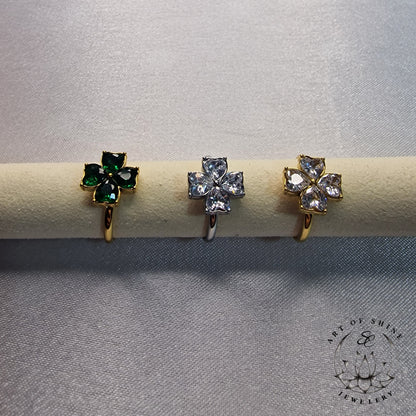 Clover leaf Ring
