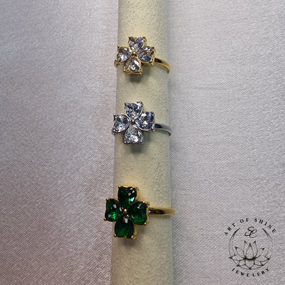 Clover leaf Ring