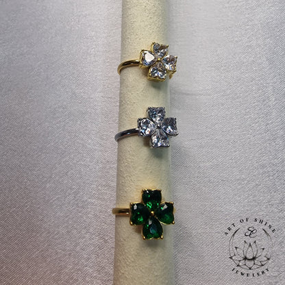 Clover leaf Ring