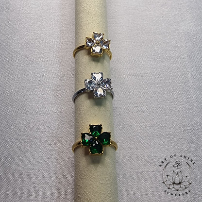 Clover leaf Ring