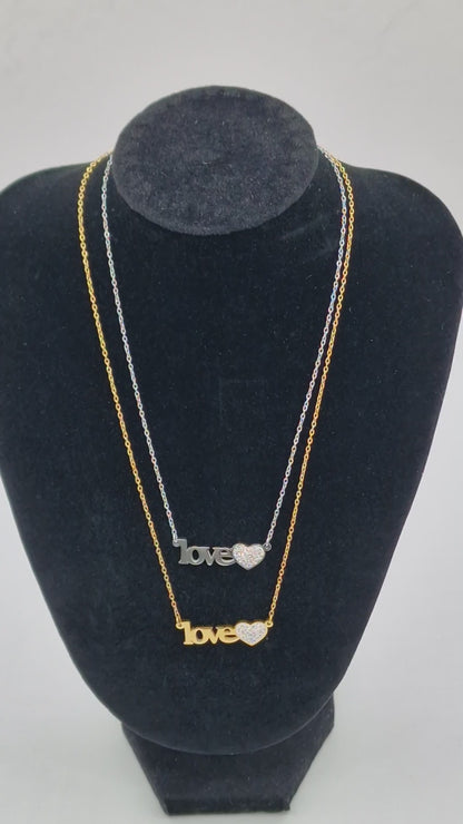 Love Heart Necklace