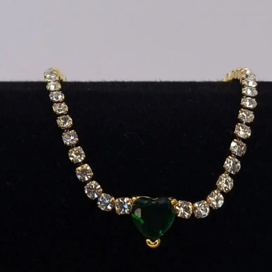 Tennis Bracelet with Zirconia Heart Art of Shine