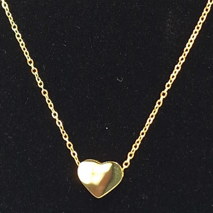 Heart Tag Necklace S