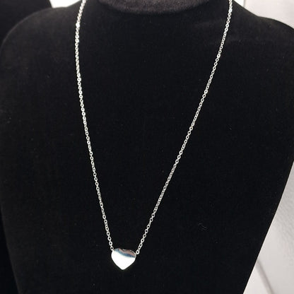 Heart Tag Necklace S